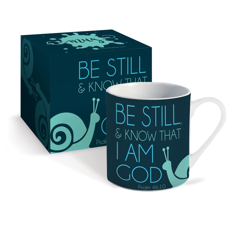 Be Still snail Mug