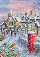 Christmas Snowy Village D2504