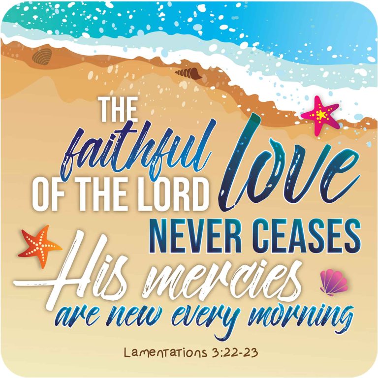 Steadfast Love coaster