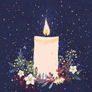Christmas Single Candle E2621