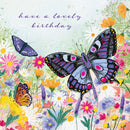 Birthday card - Butterflies - S250 (New)