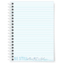 I Know the Plans A5 Notebook with pen