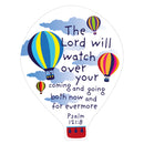 The Lord will watch Christian Vinyl Sticker