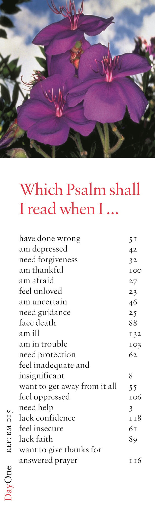 Which Psalm shall I read