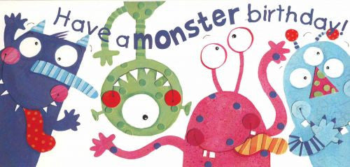 Happy Birthday: Childrens Monster