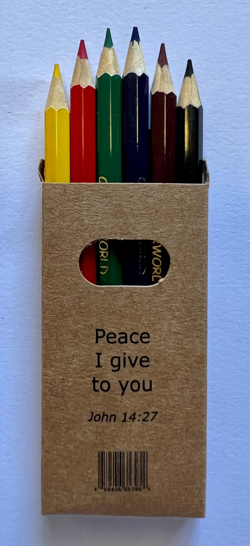 6 Short Colouring Pencils