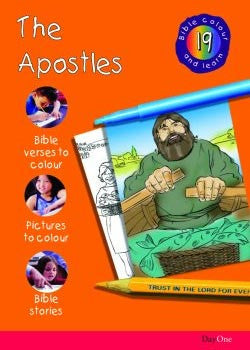Bible Colour and learn: 19 The Apostles