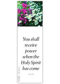 You shall receive power when the Holy Spirit has come
